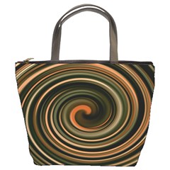 Strudel Spiral Eddy Background Bucket Bags by Nexatart