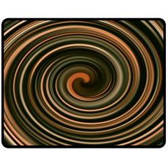 Strudel Spiral Eddy Background Double Sided Fleece Blanket (medium)  by Nexatart