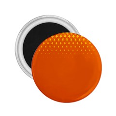 Orange Star Space 2 25  Magnets by Mariart