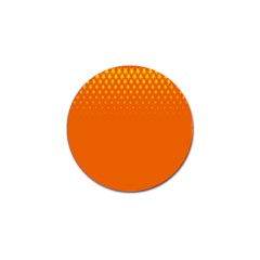 Orange Star Space Golf Ball Marker by Mariart