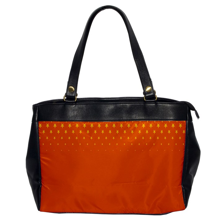 Orange Star Space Office Handbags