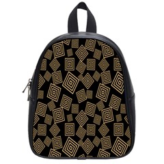 Magic Sleight Plaid School Bags (small)  by Mariart