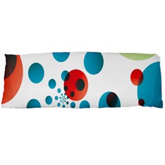 Polka Dot Circle Red Blue Green Body Pillow Case Dakimakura (two Sides) by Mariart