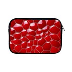 Plaid Iron Red Line Light Apple iPad Mini Zipper Cases Front