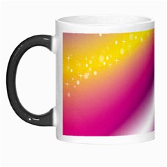 Rainbow Space Red Pink Purple Blue Yellow White Star Morph Mugs by Mariart