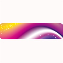 Rainbow Space Red Pink Purple Blue Yellow White Star Large Bar Mats by Mariart