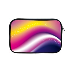 Rainbow Space Red Pink Purple Blue Yellow White Star Apple Macbook Pro 13  Zipper Case by Mariart