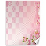 Sakura Flower Floral Pink Star Plaid Wave Chevron Canvas 18  x 24   17.8 x23.08  Canvas - 1