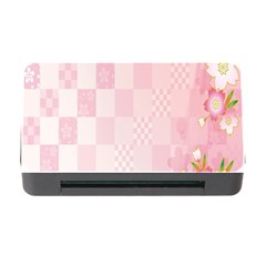 Sakura Flower Floral Pink Star Plaid Wave Chevron Memory Card Reader With Cf by Mariart