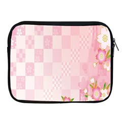 Sakura Flower Floral Pink Star Plaid Wave Chevron Apple Ipad 2/3/4 Zipper Cases by Mariart