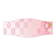 Sakura Flower Floral Pink Star Plaid Wave Chevron Stretchable Headband by Mariart