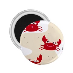 Sand Animals Red Crab 2 25  Magnets by Mariart