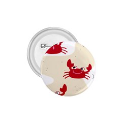 Sand Animals Red Crab 1 75  Buttons by Mariart