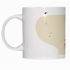 Sand Animals Red Crab White Mugs by Mariart