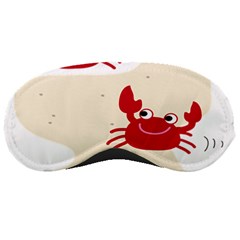 Sand Animals Red Crab Sleeping Masks