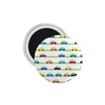 Small Car Red Yellow Blue Orange Black Kids 1.75  Magnets Front