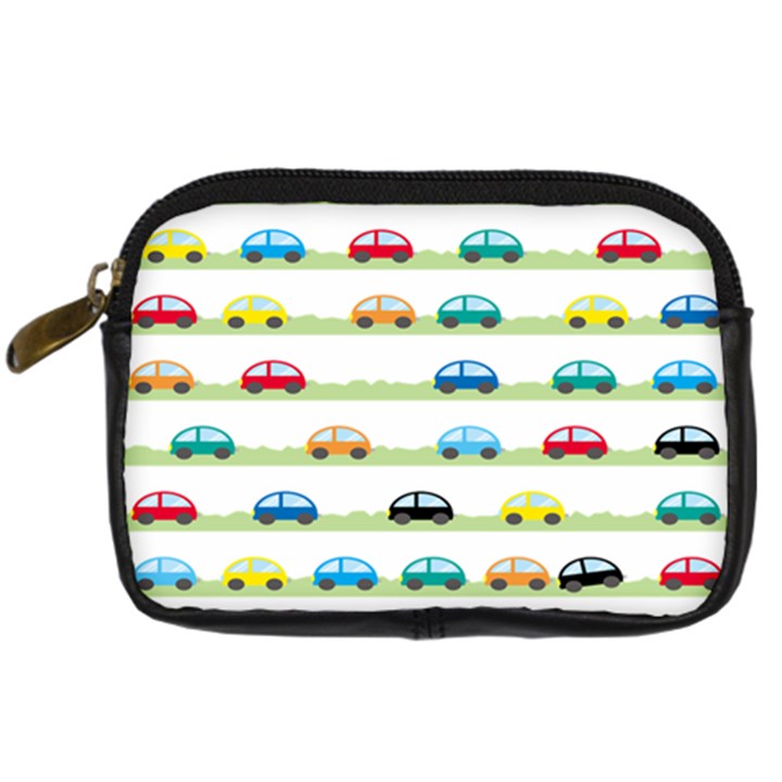 Small Car Red Yellow Blue Orange Black Kids Digital Camera Cases