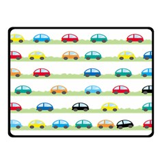 Small Car Red Yellow Blue Orange Black Kids Fleece Blanket (small) by Mariart