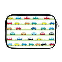 Small Car Red Yellow Blue Orange Black Kids Apple Macbook Pro 17  Zipper Case