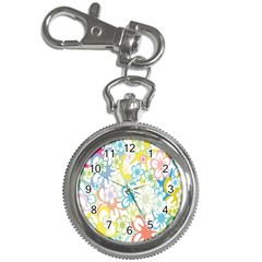 Star Flower Rainbow Sunflower Sakura Key Chain Watches by Mariart