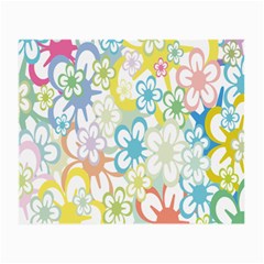 Star Flower Rainbow Sunflower Sakura Small Glasses Cloth by Mariart