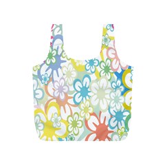 Star Flower Rainbow Sunflower Sakura Full Print Recycle Bags (s)  by Mariart