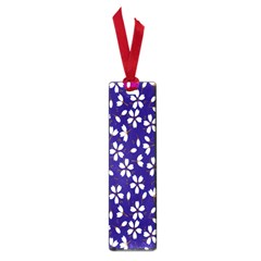 Star Flower Blue White Small Book Marks by Mariart