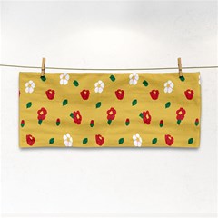 Tulip Sunflower Sakura Flower Floral Red White Leaf Green Cosmetic Storage Cases by Mariart