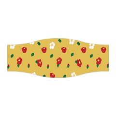 Tulip Sunflower Sakura Flower Floral Red White Leaf Green Stretchable Headband by Mariart