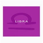 Zodizc Libra Purple Small Glasses Cloth (2-Side) Front