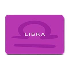 Zodizc Libra Purple Small Doormat  by Mariart