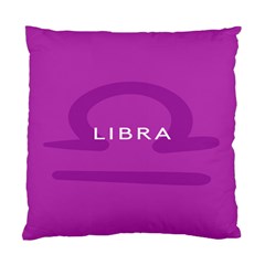 Zodizc Libra Purple Standard Cushion Case (two Sides) by Mariart