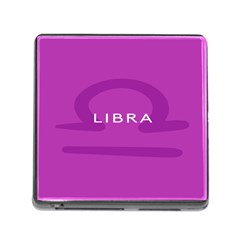 Zodizc Libra Purple Memory Card Reader (square) by Mariart