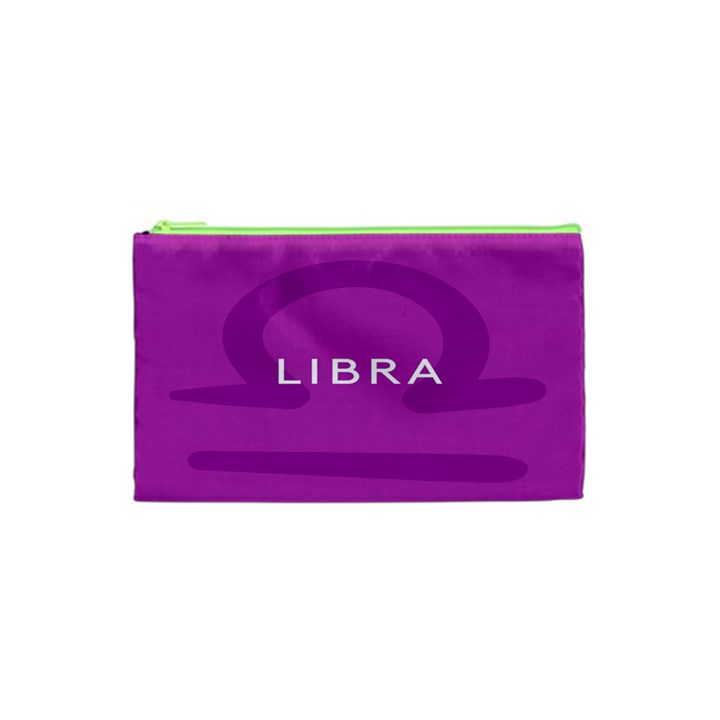 Zodizc Libra Purple Cosmetic Bag (XS)