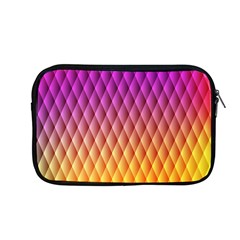 Triangle Plaid Chevron Wave Pink Purple Yellow Rainbow Apple Macbook Pro 13  Zipper Case by Mariart