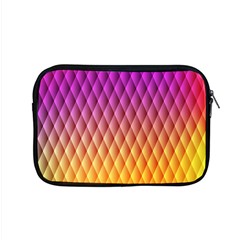 Triangle Plaid Chevron Wave Pink Purple Yellow Rainbow Apple Macbook Pro 15  Zipper Case by Mariart