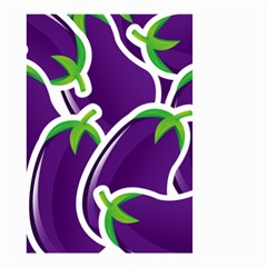 Vegetable Eggplant Purple Green Small Garden Flag (Two Sides)