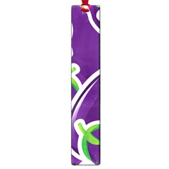 Vegetable Eggplant Purple Green Large Book Marks