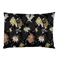 Traditional Music Drum Batik Pillow Case (two Sides) by Mariart