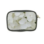 Hydrangea Flowers Blossom White Floral Photography Elegant Bridal Chic  Coin Purse Back