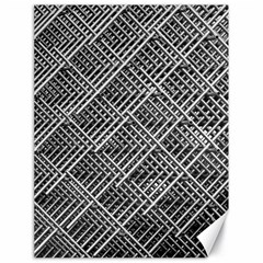 Pattern Metal Pipes Grid Canvas 18  X 24   by Nexatart