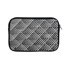 Pattern Metal Pipes Grid Apple Ipad Mini Zipper Cases by Nexatart