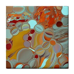 Liquid Bubbles Tile Coasters by digitaldivadesigns