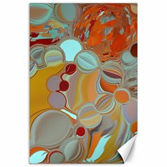 Liquid Bubbles Canvas 24  X 36  by digitaldivadesigns