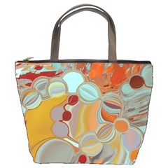 Liquid Bubbles Bucket Bags by digitaldivadesigns