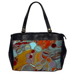 Liquid Bubbles Office Handbags by digitaldivadesigns