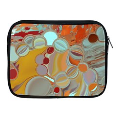 Liquid Bubbles Apple Ipad 2/3/4 Zipper Cases by digitaldivadesigns