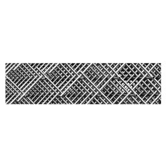 Pattern Metal Pipes Grid Satin Scarf (oblong) by Nexatart