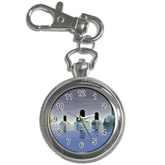 Abstract Gates Doors Stars Key Chain Watches by Nexatart