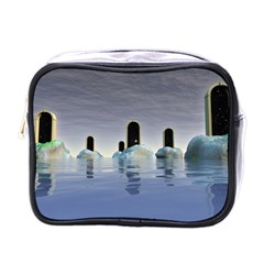 Abstract Gates Doors Stars Mini Toiletries Bags by Nexatart